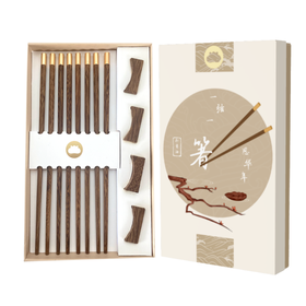 Essstäbchen-Set mit traditionellem chinesischem...